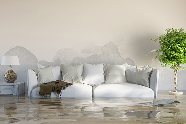 Flooded Sitting Room